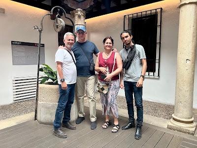 Rafael Vilches, Carlos Manuel Pérez, Ana Rosa Díaz y Ray Nelson Pons.